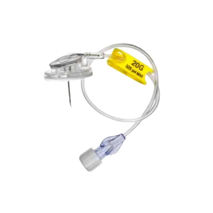 Igła do portu Surecan SAFETY II 20G/25 mm ze skrzydełkami, z drenem 19 cm (1 szt.) - Braun