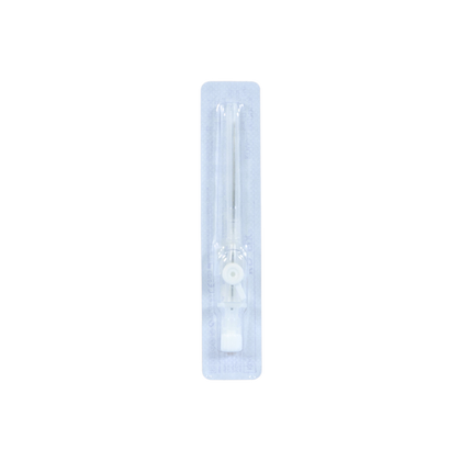 Kaniula dożylna 17G 1,5 x 45 mm biała, z portem bocznym i liniami RTG - KD-FIX