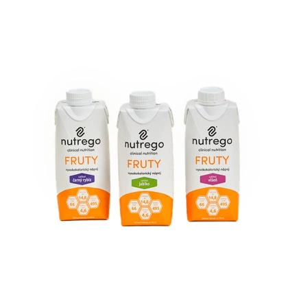 Nutrego FRUTY 12 x 330 ml o smaku pomarańczy