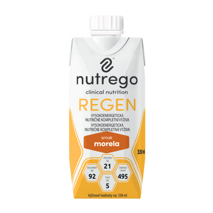 Nutrego REGEN 330 ml morela (12 szt.) KRÓTKA DATA
