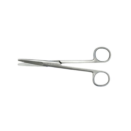 Nożyczki BABY-METZENBAUM 11,5 cm tępo-tępe zagięte