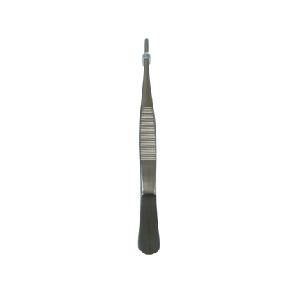 Pinceta chirurgiczna 16 cm 1/2 ząbki - prosta, wąska