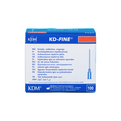 Igła 0,5 x 25 mm 25 G (100 szt.) - KD
