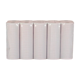 Papier do EKG Ascard - A4, B56, Mr Blue, Mr Silver, Mr Grey - 112 mm x 25 m nadruk, warstwa termiczna na zewnątrz (10 szt.)