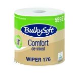Czyściwo papierowe w rolce, białe, 176 m (1 szt.) - BulkySoft