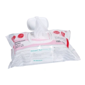 Chusteczki Meliseptol Wipes Sensitive flow-pack (100 szt.) - Braun