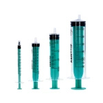 Strzykawka trzyczęściowa 10 ml Luer, zielony tłok (100 szt.) - dicoNEX