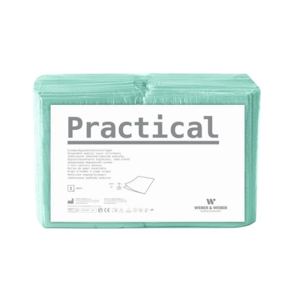 Podkłady składane Practical 33 x 48 cm (100 szt.) - Zielone