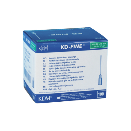Igła 0,8 x 40 mm 21 G (100 szt.) - KD