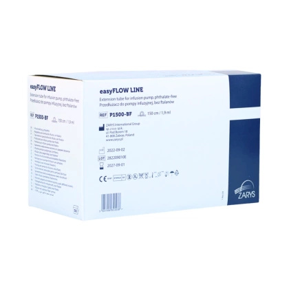 Przedłużacz do pomp infuzyjnych 150 cm biały - Zarys