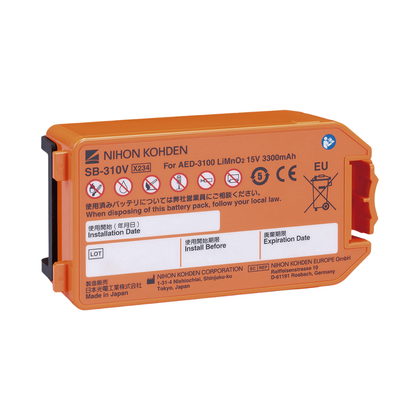 Bateria do defibrylatora AED Nihon Kohden Cardiolife AED-3100