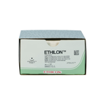 Nici Ethilon 4/0, ig. 19 mm, 3/8 koła, odwrotnie tnąca / 45 cm - monofilament, poliamid, niewchłanialne (36 szt.) - Johnson