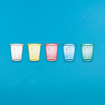 HPM-01351 Kieliszki do leków PP 1 x uż. 30 ml. (90 szt.) ŻÓŁTE