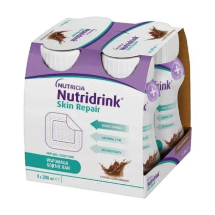 Nutridrink SKIN REPAIR czekolada 200 ml (4 szt.)