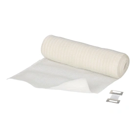 Opaska elastyczna z zapinką 8 cm x 5 m - Zarys