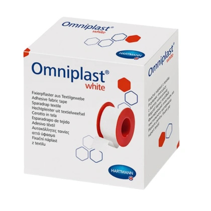 Plaster Omniplast White 2,5 cm. x 5 m - biały