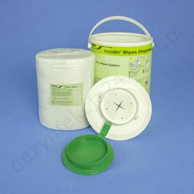 Incidin Dry Wipes Dispenser + chusteczki Basic (99 szt.)