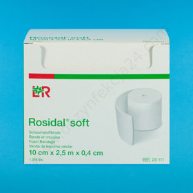 Opaska z pianki poliuretanowej Rosidal Soft 10 x 0,4 cm x 2,5 m - L&R