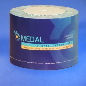 Rękaw sterylizacyjny z zakładką 15 cm - MEDAL