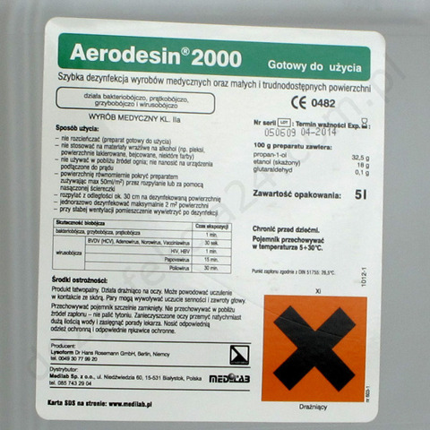 Aerodesin 2000 5 L.
