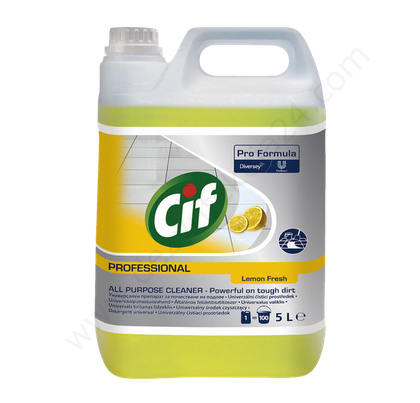 Cif Pro Formula All Purpose Cleaner Lemon Fresh 5 L