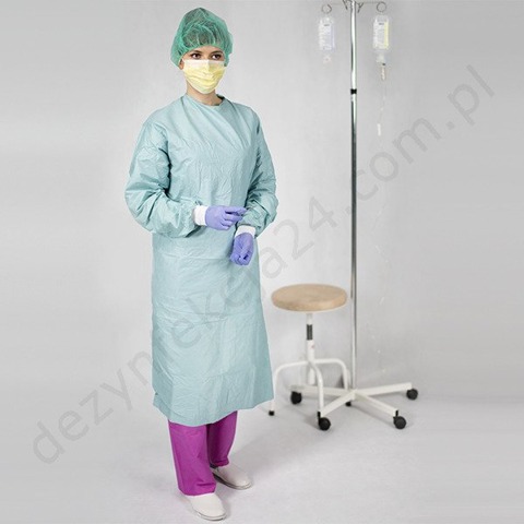Fartuch chirurgiczny Sentinex Pro Spunlace Standard, sterylny L&R
