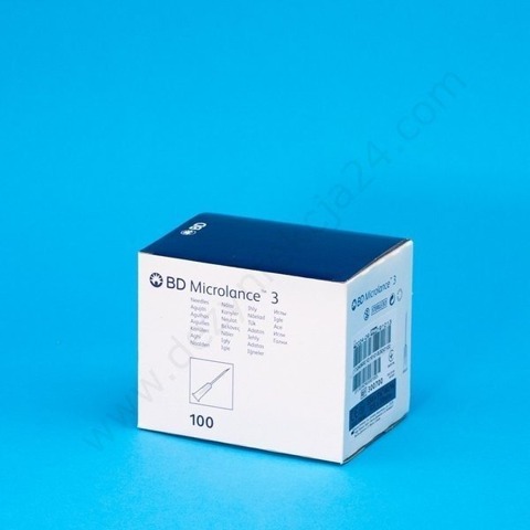 Igła 0,6 x 30 mm 23 G (100 szt.) - BD Microlance