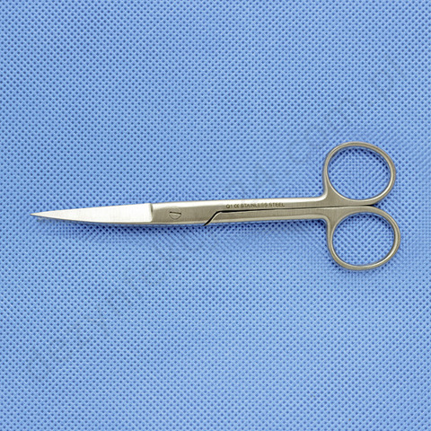 Nożyczki operacyjne 14,5 cm ostro-ostre zagięte