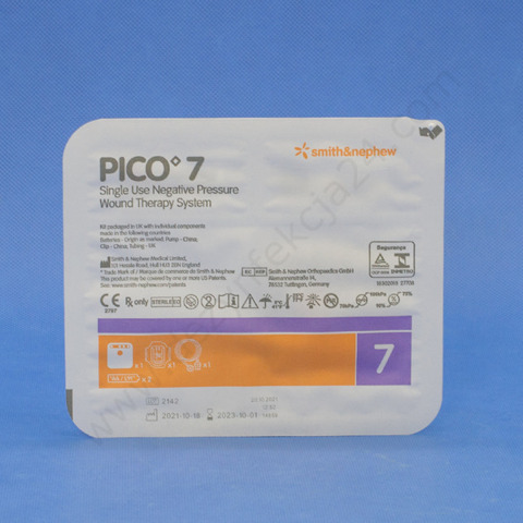 Pico 7 + 2 szt. opatrunków Multisite 15 x 20 cm - S&N