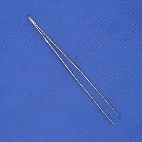 Pinceta chirurgiczna 30 cm 1/2 ząbki - prosta