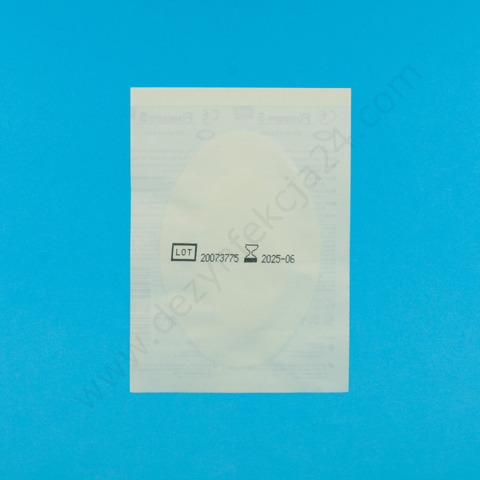 Plaster oczny FIXOPORE S 6,5 cm x 9,5 cm (kompres na oko) (50 szt.) - Matopat