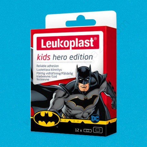Plastry Leukoplast KIDS Hero Edition, Batman (12 szt.)