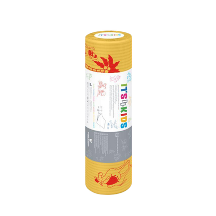Podkład podfoliowany w rolce 33 x 50 cm (50 szt.) dziecięcy - żółty