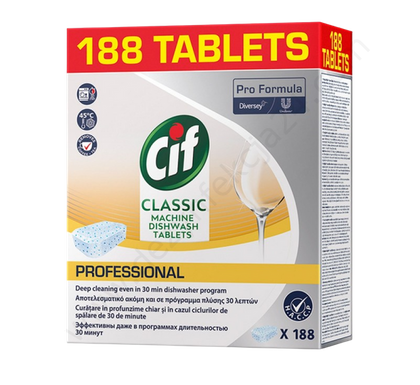 Tabletki do zmywarki CIF Sun Classic Tablets (188 szt.)