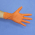 AMBULANCE PF NITRILE / NITRYLEX HIGH RISK pomarańczowe rękawice nitrylowe - rozm. S (100 szt.)